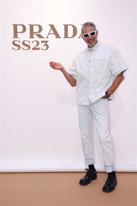 jeff goldblum prada shorts